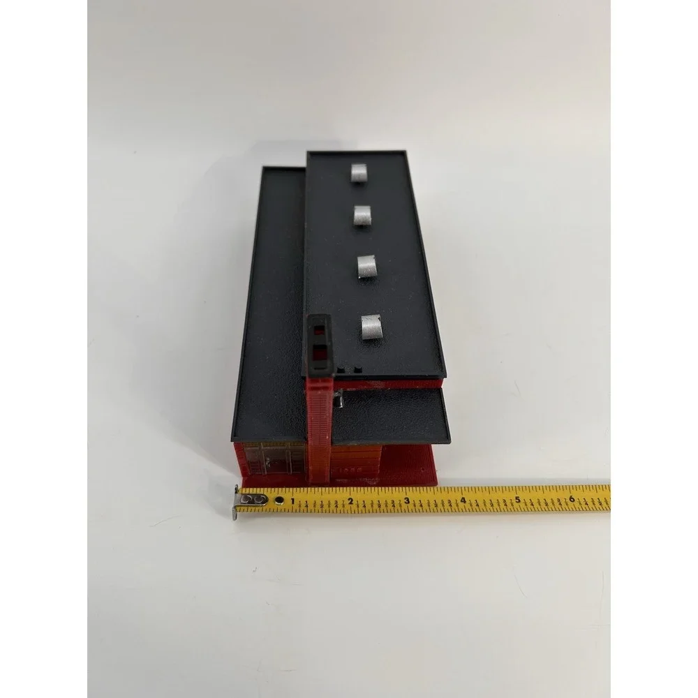 Vintage 1950s Aurora Aurtown School Ho Scale Building